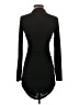 Zara Solid Black Cocktail Dress Size S - photo 2