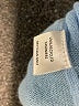 Amour Vert 100% Cashmere Solid Blue Cashmere Pullover Sweater Size XS - photo 7