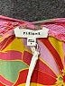 Pleione 100% Polyester Orange Short Sleeve Blouse Size S - photo 7