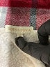 Eden & Olivia Plaid Red Fleece Size M - photo 6