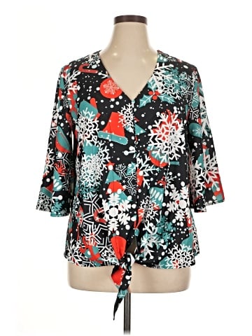 Unbranded 3/4 Sleeve Blouse (view 1)