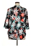 Unbranded 100% Polyester Teal 3/4 Sleeve Blouse Size XL - photo 2