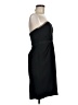 BCBGMAXAZRIA 100% Polyester Solid Black Cocktail Dress Size 6 - photo 4
