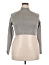 Missguided Gray Turtleneck Sweater Size 18 - photo 1