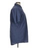 Apt. 9 100% Cotton Chevron-herringbone Blue Short Sleeve Button-Down Shirt Size XL (tall) - photo 4