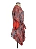 W by Worth 100% Rayon Red Kimono Size P (petite) - photo 4