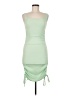 Unbranded Solid Green Cocktail Dress Size M - photo 1