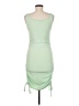 Unbranded Solid Green Cocktail Dress Size M - photo 2