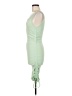 Unbranded Solid Green Cocktail Dress Size M - photo 5