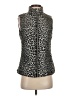 MICHAEL Michael Kors 100% Polyester Silver Vest Size S - photo 1