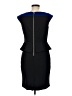 Evan Picone Color Block Black Cocktail Dress Size 6 - photo 2