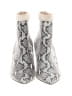 42 Gold Silver Black Ankle Boots Size 8 1/2 - photo 2