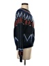 Sundry Argyle Blue Pullover Sweater Size S - photo 4