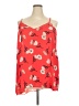 Torrid Red Sleeveless Blouse Size 3X Plus (3) - photo 1
