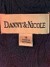 Danny & Nicole 100% Polyester Blue Short Sleeve Top Size 14 - photo 7