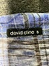 David Cline Plaid Blue 3/4 Sleeve Blouse Size S - photo 7