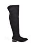 Bamboo Black Boots Size 7 - photo 1