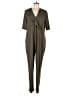 H By Halston Solid Green Jumpsuit Size XL - photo 1