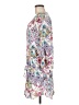 J Valdi 100% Polyester Print White Casual Dress Size M - photo 5