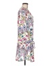 J Valdi 100% Polyester Print White Casual Dress Size M - photo 4