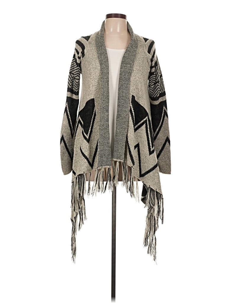 Pre-owned Assorted Brands Poncho In Gray
