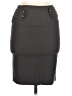 Unbranded Solid Gray Casual Skirt Size M - photo 1