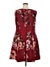 Taylor Floral Burgundy Cocktail Dress Size 20W - photo 2