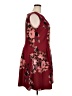 Taylor Floral Burgundy Cocktail Dress Size 20W - photo 4