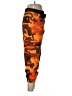 Unbranded Graphic Orange Casual Pants Size S - photo 4