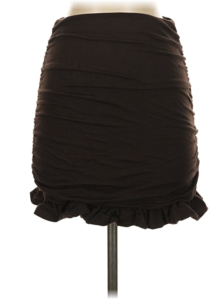 Pre-owned Win Win Casual Skirt In Brown