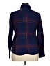 Maurices Plaid Blue Long Sleeve Button-Down Shirt Size XL - photo 2