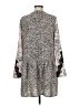 BCBGMAXAZRIA 100% Polyester Black Kimono Size M - photo 2