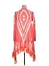 My Michelle 100% Rayon Orange Pink Cardigan Size XL - photo 2