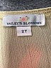 BAILEY'S BLOSSOMS Gold Dress Size 2T - photo 3