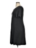 PREMISE Solid Gray Casual Dress Size 0X - photo 5