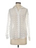 Zara Polka Dots Ivory Long Sleeve Blouse Size XS - photo 1