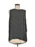 Chico's 100% Polyester Black Sleeveless Blouse Size M (estimated) - photo 1