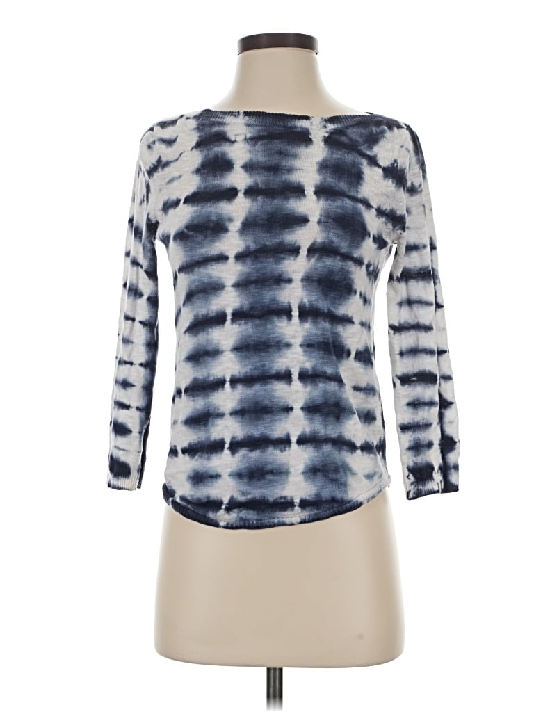 Pre-owned Lucky Brand Cardigan Sweater In Blue