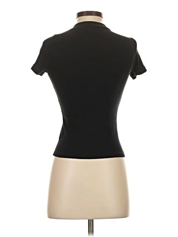 Pookie & Sebastian Short Sleeve Turtleneck (view 2)