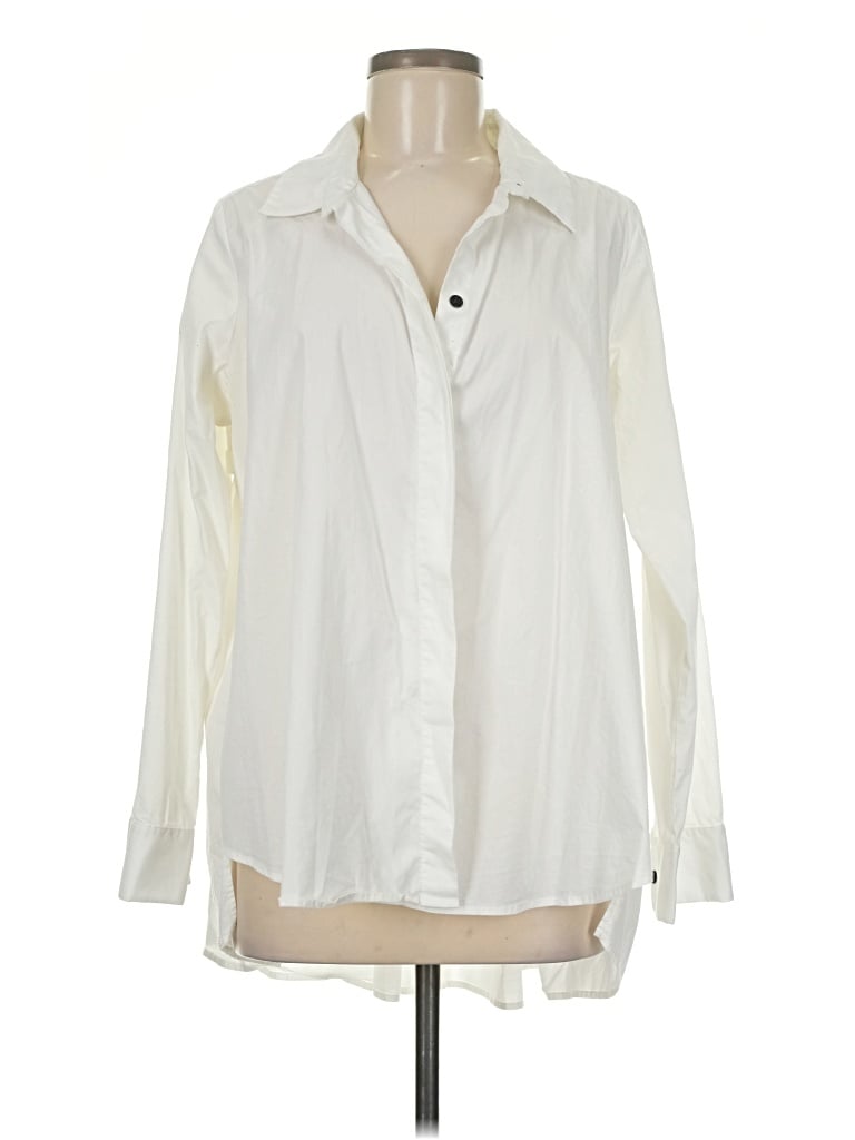 Pre-owned Comfy Usa Casual Dress In White