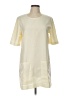 Thayer 100% Polyester Ivory Casual Dress Size L - photo 1