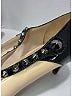 Miu Miu Color Block Ivory Tan Heels Size EU 38 1/2 - photo 5