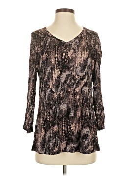 H By Halston 3/4 Sleeve T-Shirt (view 1)