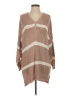 Pink Lily Tan Poncho Size S - photo 1