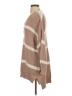 Pink Lily Tan Poncho Size S - photo 5