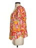 Pleione 100% Polyester Orange Short Sleeve Blouse Size S - photo 5