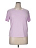 Apana Pink Short Sleeve Top Size XL - photo 1