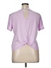 Apana Pink Short Sleeve Top Size XL - photo 2