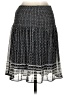 Max Studio 100% Polyester Houndstooth Gray Casual Skirt Size XS - photo 2