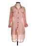 Dotti Pink 3/4 Sleeve Blouse Size S - photo 1